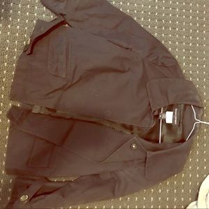 Banana republic blue coat quarter sleeve xs